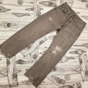Vintage Levi's 501 - Gray - Cropped and distressed